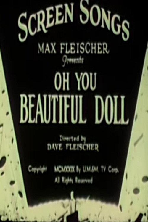Oh, You Beautiful Doll 1929 official movie poster