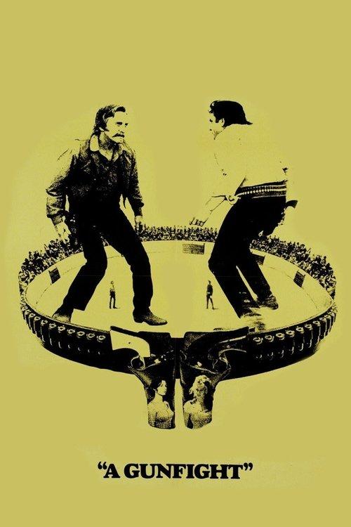 A Gunfight 1971 official movie poster