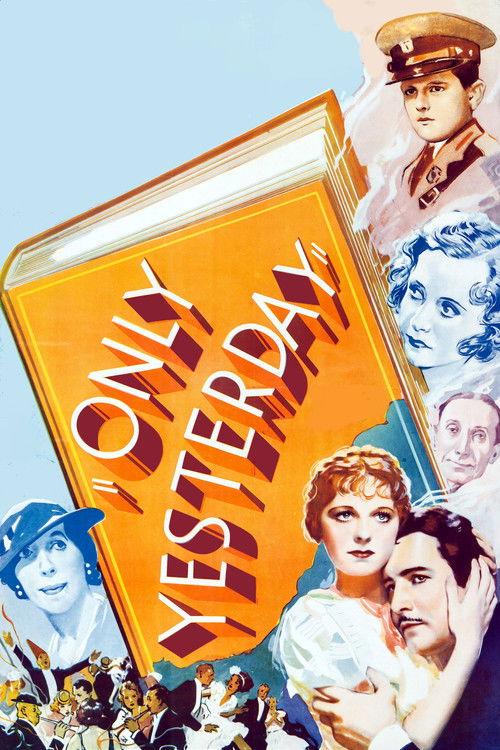 Only Yesterday 1933 official movie poster