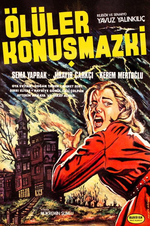 The Dead Can't Talk 1970 official movie poster