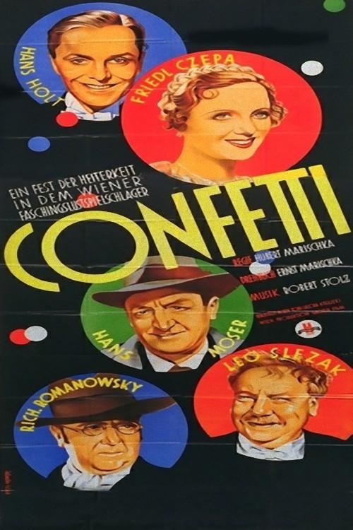 Confetti 1936 official movie poster