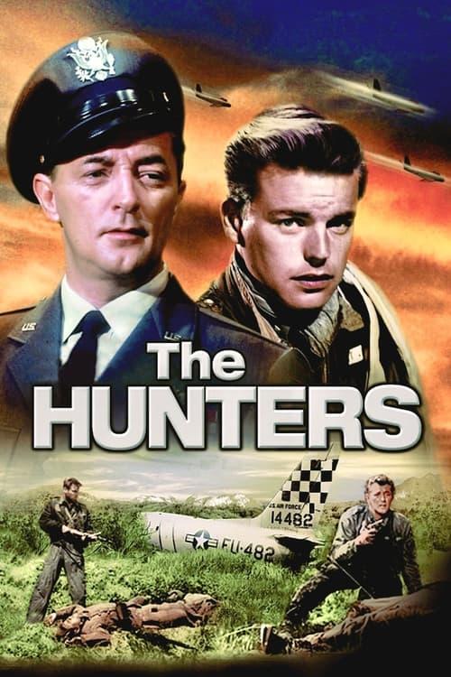The Hunters 1958 official movie poster