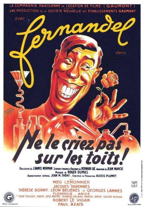 Don't Shout it from the Rooftops 1943 official movie poster