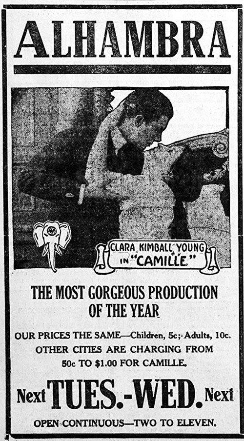 Camille 1915 official movie poster