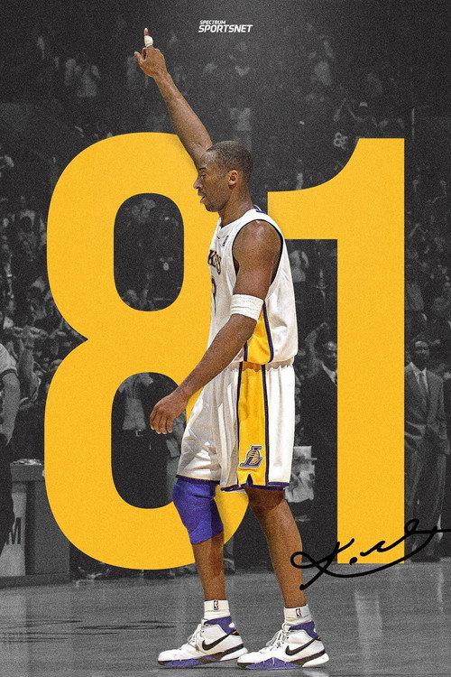Kobe‘s 81 Points Game 2006 official movie poster