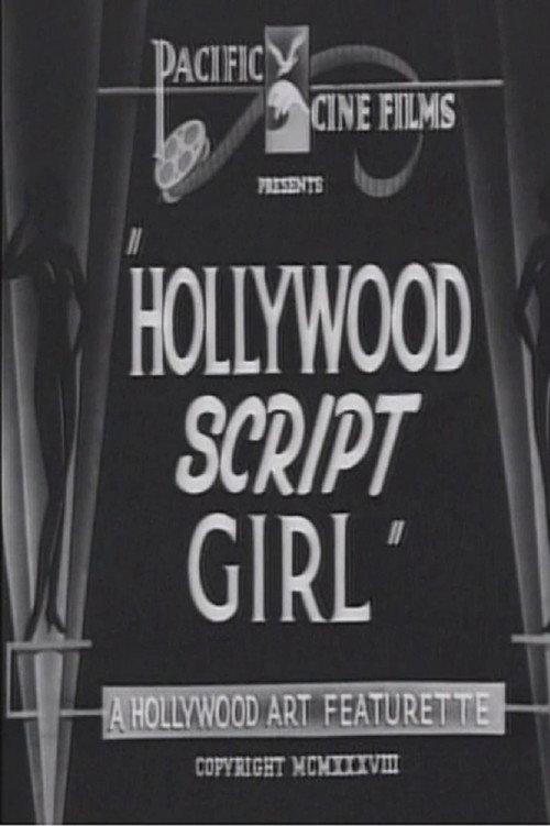 Script Girl 1938 official movie poster