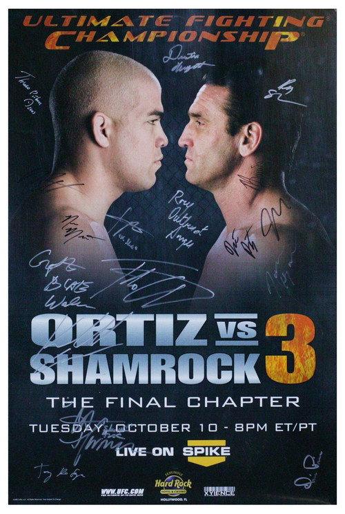 UFC Fight Night 6.5: Ortiz vs. Shamrock 3 2006 official movie poster