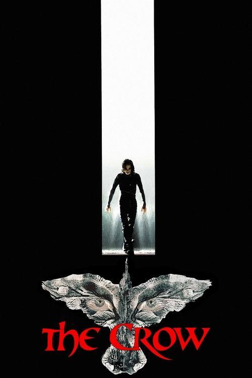 The Crow 1994 official movie poster