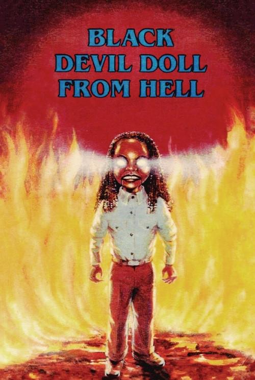 Black Devil Doll from Hell 1984 official movie poster