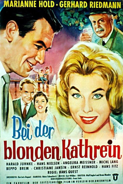 Bei der blonden Kathrein 1959 official movie poster