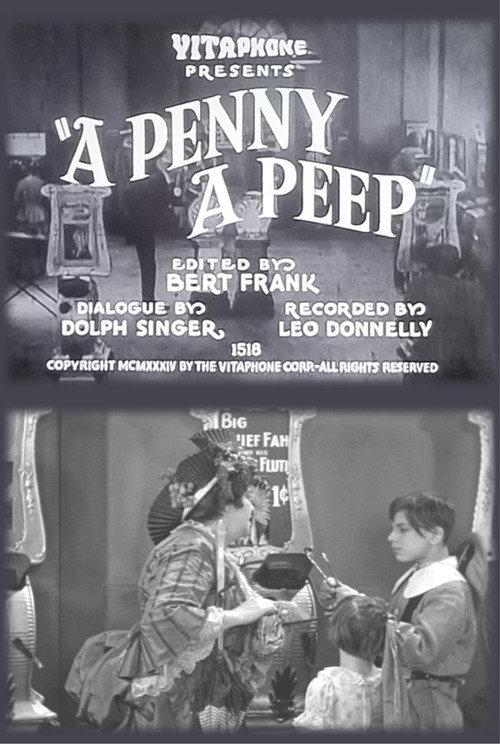 A Penny a Peep 1934 official movie poster