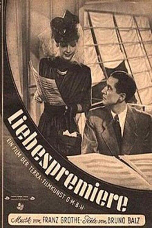Liebespremiere 1943 official movie poster