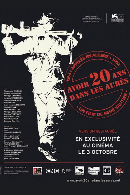 To Be Twenty in the Aures 1972 official movie poster