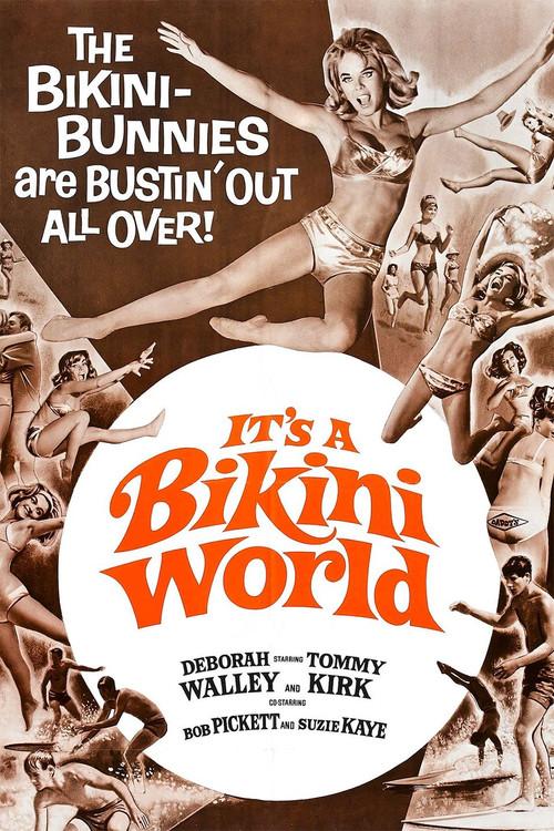 It's a Bikini World 1967 official movie poster