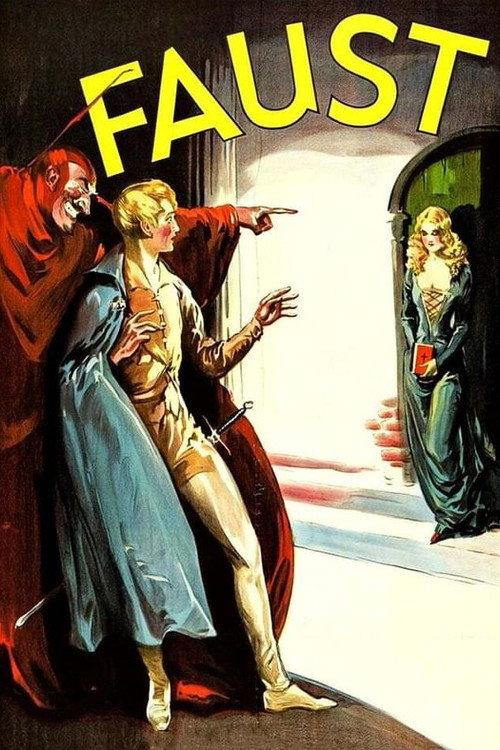 Faust 1926 official movie poster