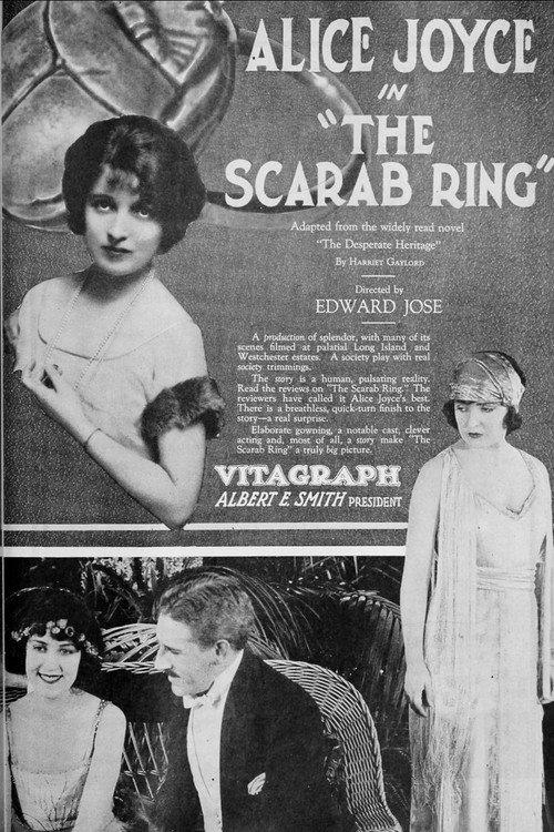 The Scarab Ring 1921 official movie poster