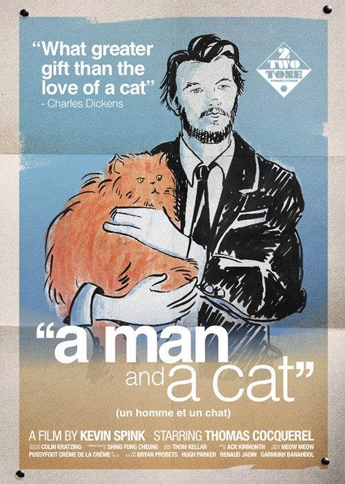 A Man and a Cat 2020 official movie poster