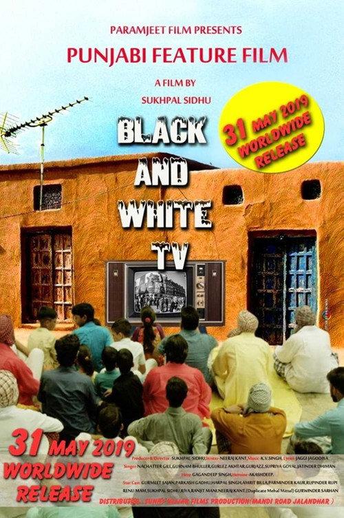 BLACK AND WHITE TV 2019 official movie poster