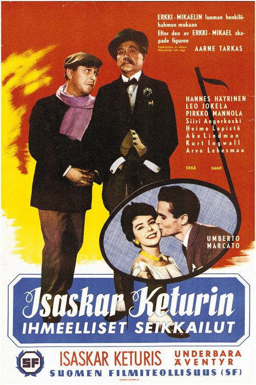 Isaskar Keturin ihmeelliset seikkailut 1960 official movie poster