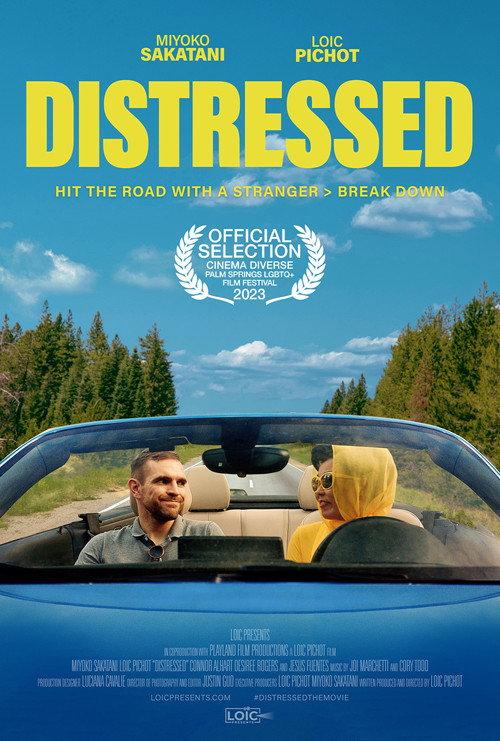 Distressed 2023 official movie poster