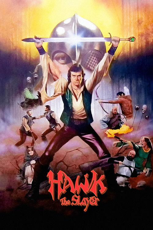 Hawk the Slayer 1980 official movie poster