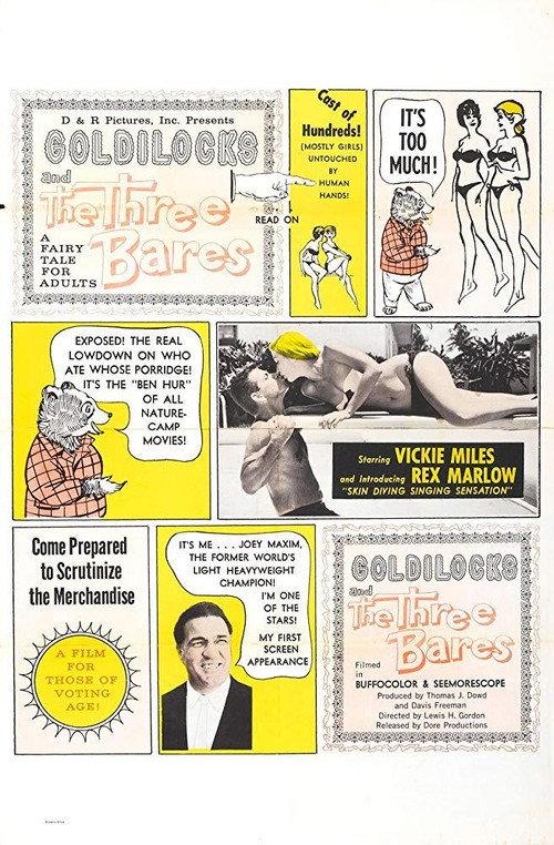 Goldilocks and the Three Bares 1963 official movie poster