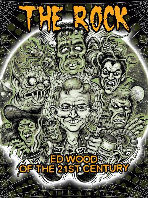 The Rock: Ed Wood of the 21st Century 2010 official movie poster