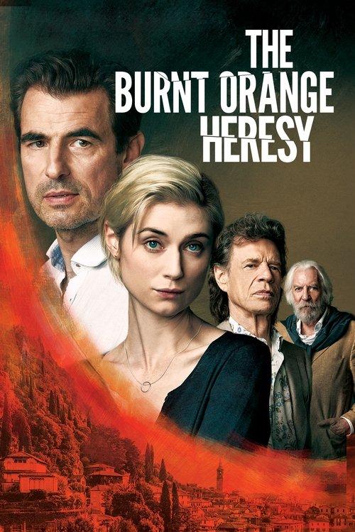 The Burnt Orange Heresy 2020 official movie poster