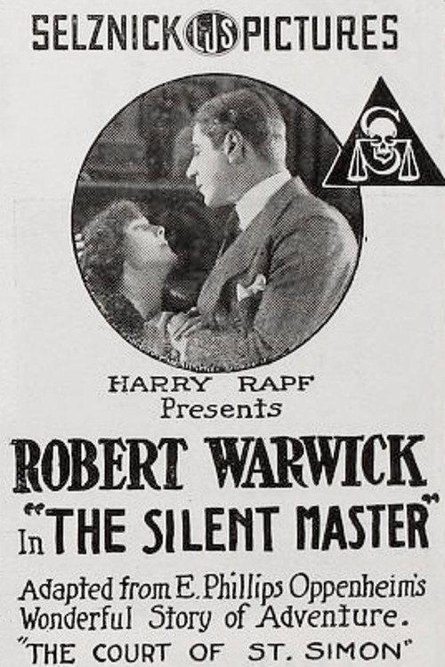 The Silent Master 1917 official movie poster