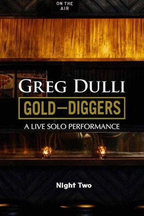 Greg Dulli - Live at Gold Diggers - Show Two 2020 official movie poster