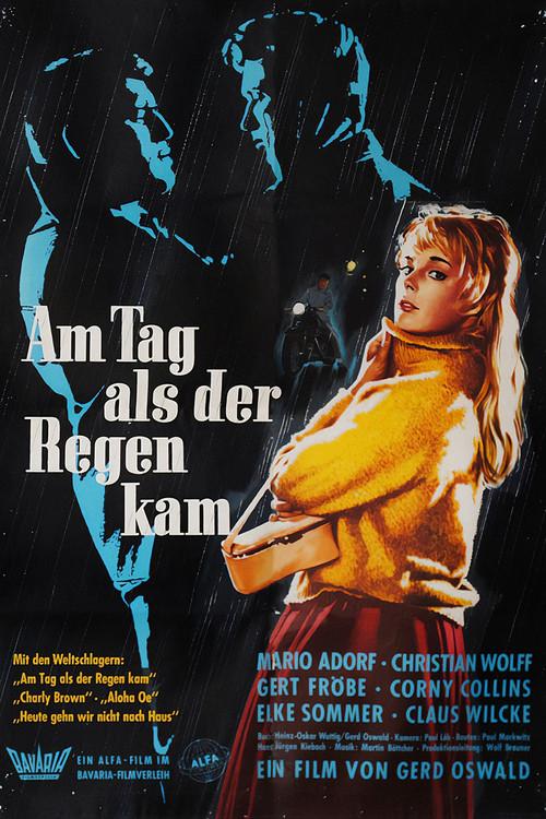 The Day the Rains Came 1959 official movie poster
