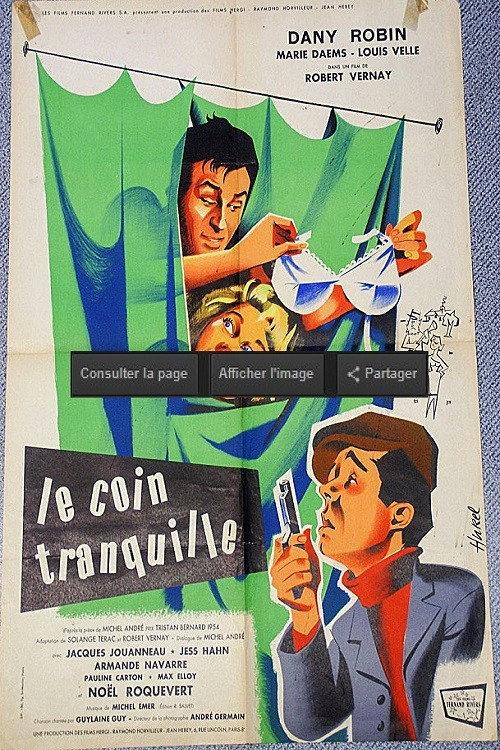 Let's Be Daring, Madame 1957 official movie poster