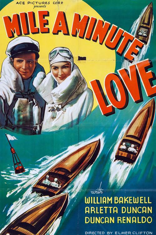 Mile a Minute Love 1937 official movie poster
