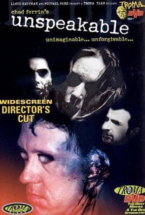 Unspeakable 2000 official movie poster