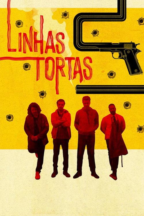 Linhas Tortas 2025 official movie poster