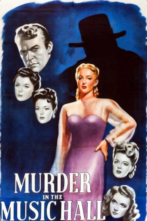 Murder in the Music Hall 1946 official movie poster