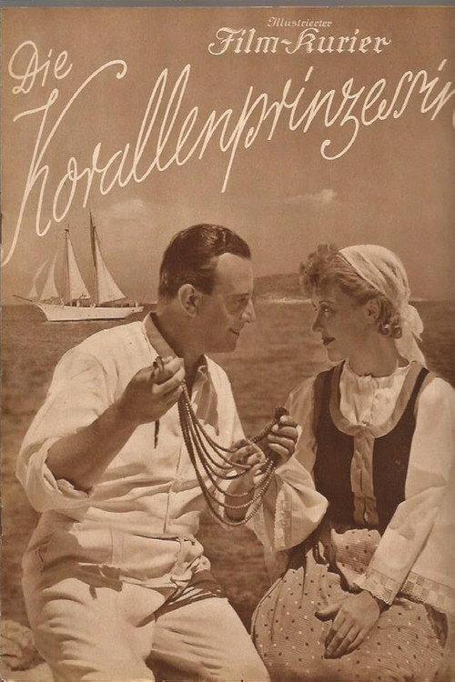 The Coral Princess 1937 official movie poster