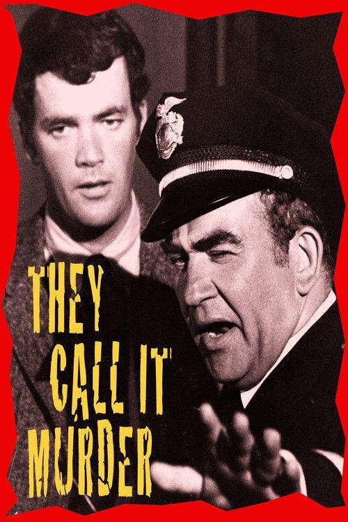 They Call It Murder 1971 official movie poster