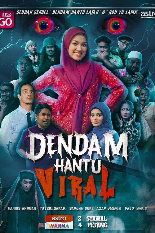 Dendam Hantu Viral 2024 official movie poster