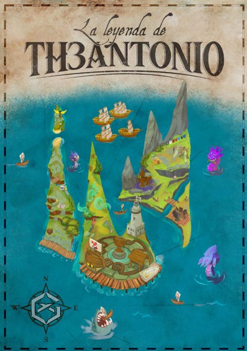 La leyenda de Th3Antonio 2024 official movie poster
