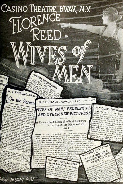 Wives of Men 1918 official movie poster