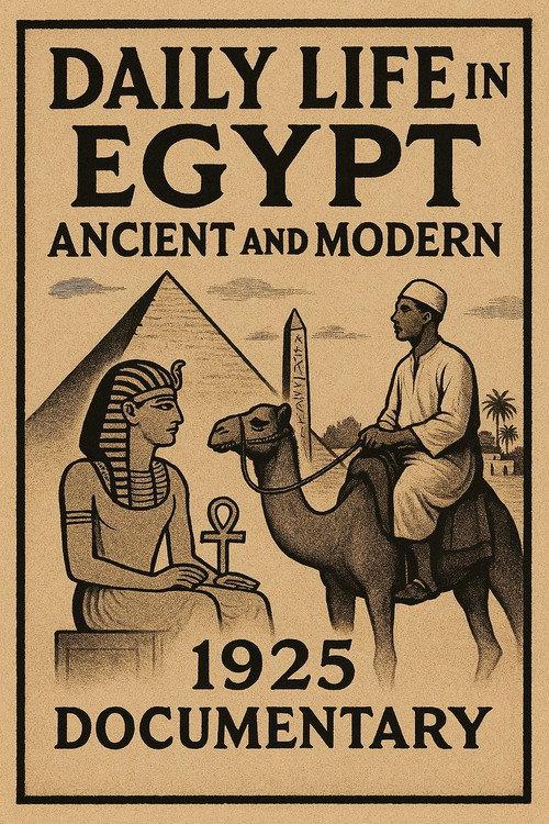 Daily Life in Egypt: Ancient and Modern 1925 official movie poster