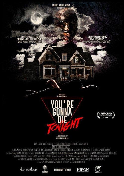 You're Gonna Die Tonight 2016 official movie poster