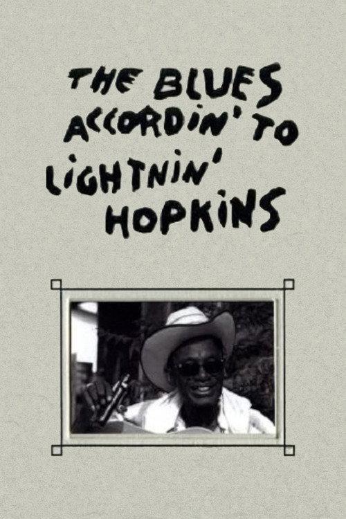 The Blues Accordin' to Lightnin' Hopkins 1968 official movie poster