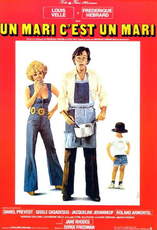 Un mari, c'est un mari 1976 official movie poster