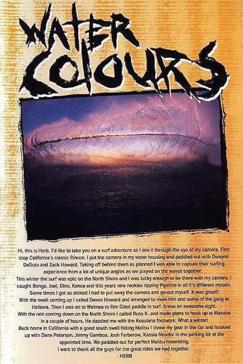 Water Colours 2003 official movie poster