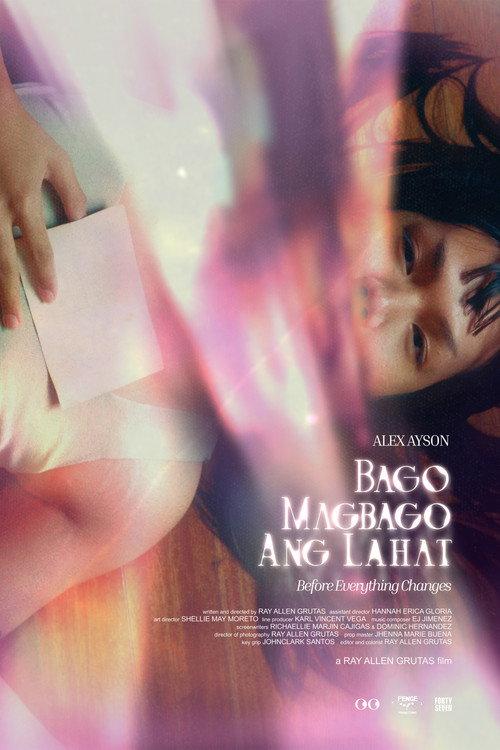 Bago Magbago ang Lahat 2024 official movie poster