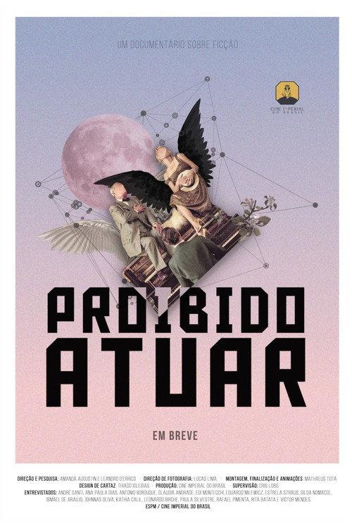Proibido Atuar 2024 official movie poster