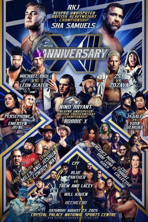 RevPro 13 Year Anniversary Show - Day 2 2025 official movie poster