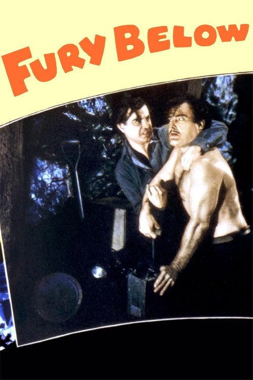 Fury Below 1936 official movie poster